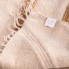 Meuble House Tapis beige en coton orné de jute tressée 120 x 180 cm "Ethnic" Online