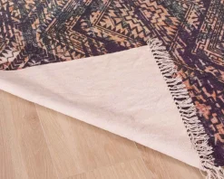 Meuble House Tapis esprit aztèque motif imprimés en coton
