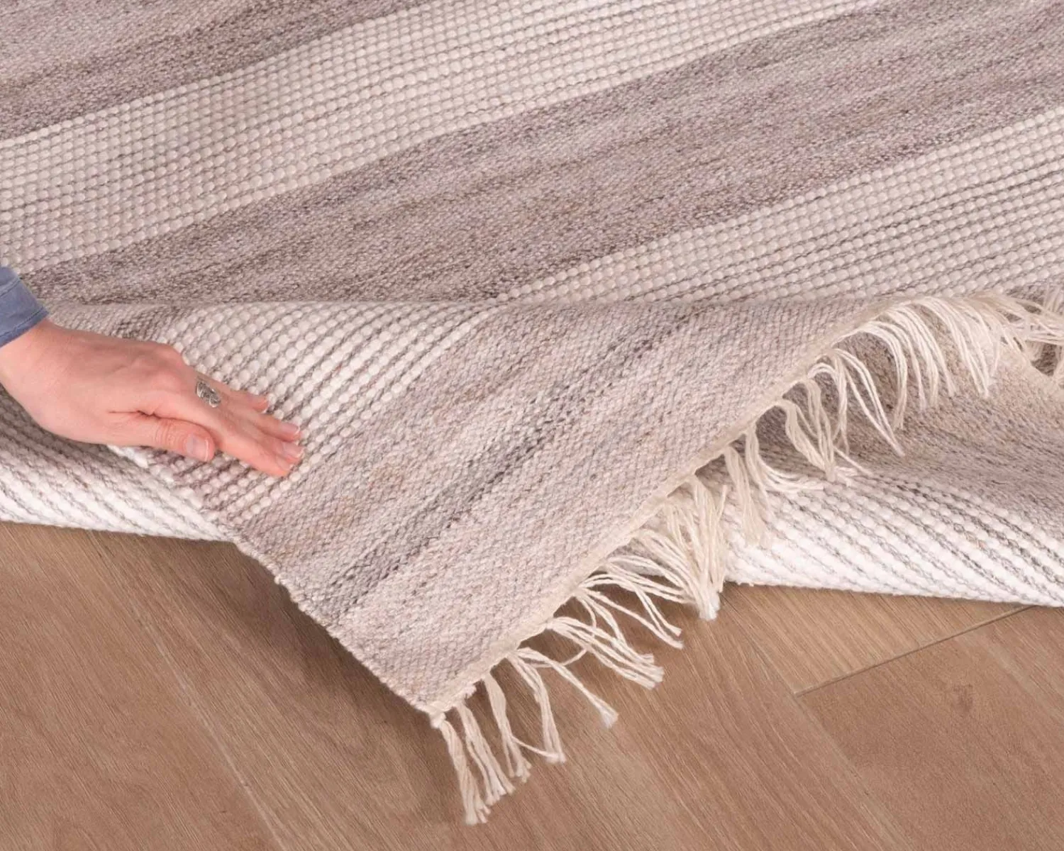 Meuble House Tapis rayé coloris doux 120x180cm "Kavon" Clearance