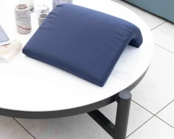 Meuble House Têtière en tissu bleu pour chaise longue "Nusa Pedina" Discount
