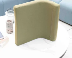 Meuble House Têtière en tissu vert pour bain de soleil 