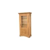 Meuble House Vitrine 1 porte chêne massif "Antique" Outlet